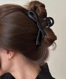 boemy（ボエミー）の「シンプルリボンヘアクリップ（バレッタ/ヘアクリップ）」