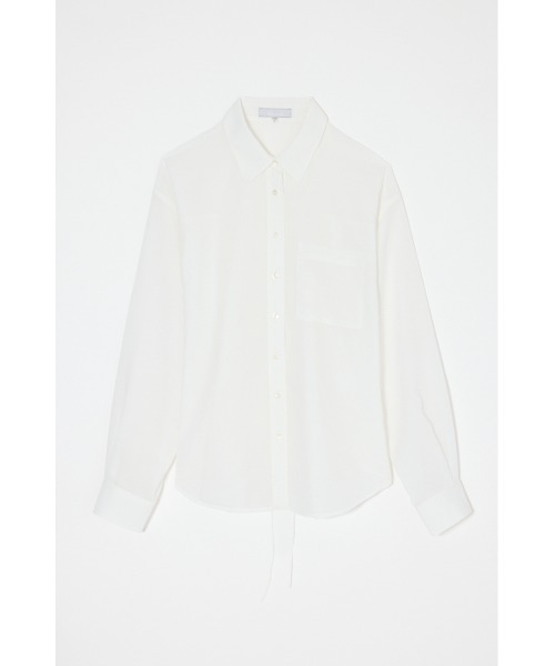 MOUSSY(マウジー)の「FADE CHECK SHEER OVER シャツ(シャツ/ブラウス・レディース・オフホワイト/サックスブルー/ブルー系その他/オレンジ系その他・FREE)」の20枚目の写真