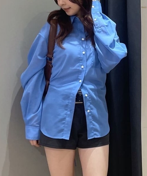 セール】FADE CHECK SHEER OVER シャツ（シャツ/ブラウス）｜MOUSSY