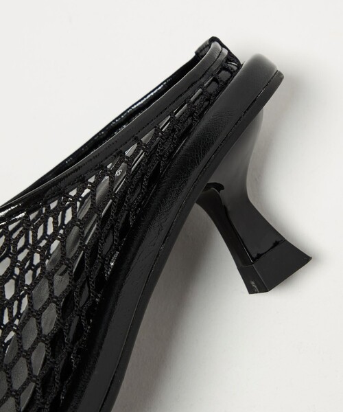 SY UNITED ARROWS（シーユナイテッドアローズ）の「＜SY＞フィッシュネットミュール サンダル55↑（サンダル・レディース・ワインレッド/ブラック・23cm/23.5cm/24cm/24.5cm/25cm/22cm/22.5cm）」の10枚目の写真