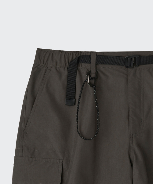 MUSINSA STANDARD（ムシンサスタンダード）の「[シティレジャー] NPベルト付きカーゴショーツ [マッドグレー]（その他パンツ・メンズ・その他・26/27/28/29/30/31/32/33/34/36/38/40/42）」の5枚目の写真