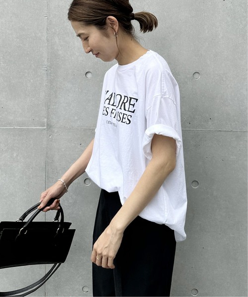 フレームワーク　ロゴT 新作 ≪WEB限定 / 追加≫フレンチロゴTシャツ 2（Tシャツ/カットソー
