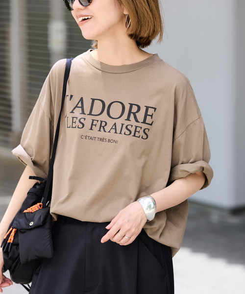≪WEB限定 / 追加≫フレンチロゴTシャツ 2（Tシャツ/カットソー