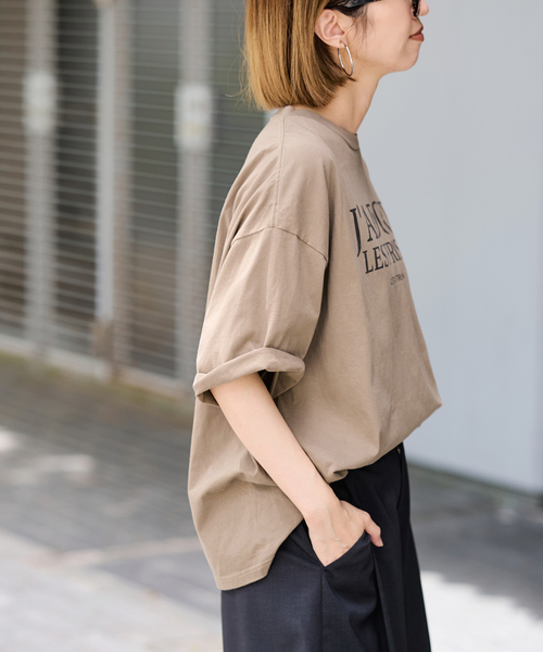 ≪WEB限定 / 追加≫フレンチロゴTシャツ 2（Tシャツ/カットソー