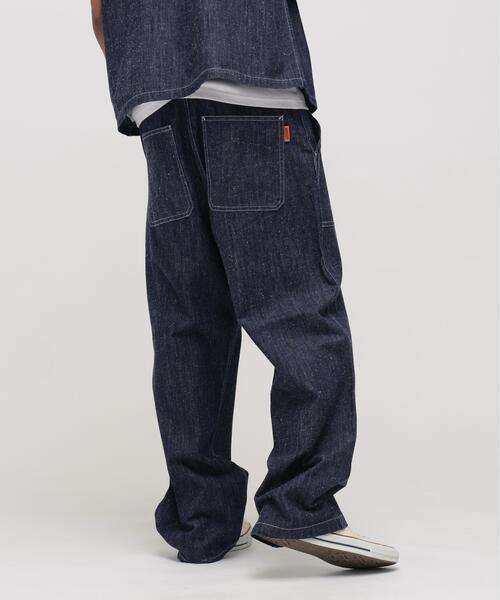 AVIREX（アヴィレックス）の「《AVIREX × UNIVERSAL OVERALL》NAVY POSYAL DENIM PANTS / デニムパンツ / アヴィレックス / ユニバーサルオーバーオール（デニムパンツ・メンズ・その他4/その他6・XL/L/M）」の4枚目の写真