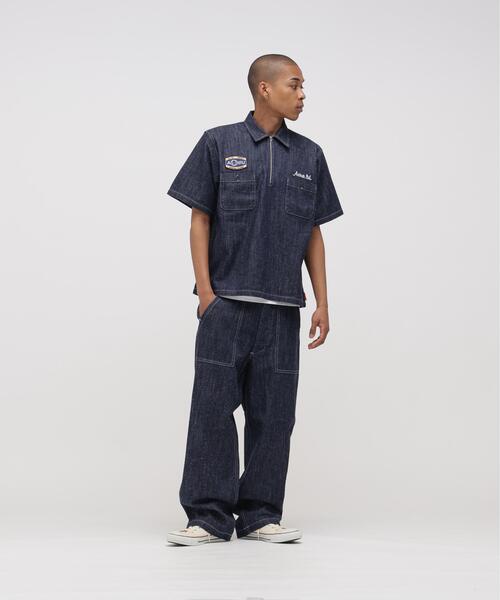 AVIREX（アヴィレックス）の「《AVIREX × UNIVERSAL OVERALL》NAVY POSYAL DENIM PANTS / デニムパンツ / アヴィレックス / ユニバーサルオーバーオール（デニムパンツ・メンズ・その他4/その他6・XL/L/M）」の5枚目の写真