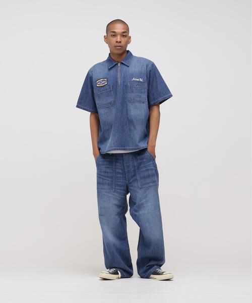 AVIREX（アヴィレックス）の「《AVIREX × UNIVERSAL OVERALL》NAVY POSYAL DENIM PANTS / デニムパンツ / アヴィレックス / ユニバーサルオーバーオール（デニムパンツ・メンズ・その他4/その他6・XL/L/M）」の14枚目の写真
