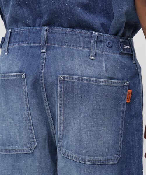 AVIREX（アヴィレックス）の「《AVIREX × UNIVERSAL OVERALL》NAVY POSYAL DENIM PANTS / デニムパンツ / アヴィレックス / ユニバーサルオーバーオール（デニムパンツ・メンズ・その他4/その他6・XL/L/M）」の19枚目の写真