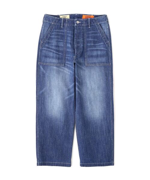 AVIREX（アヴィレックス）の「《AVIREX × UNIVERSAL OVERALL》NAVY POSYAL DENIM PANTS / デニムパンツ / アヴィレックス / ユニバーサルオーバーオール（デニムパンツ・メンズ・その他4/その他6・XL/L/M）」の20枚目の写真