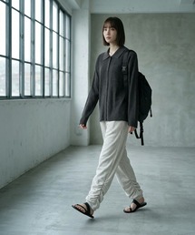 STYLE DELI | 【BLK001】リサイクルポリシャツライトニット(シャツ/ブラウス)