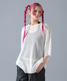 DANKE SCHON | DankeSchon/ダンケシェーン/MESH S/S TEE(Tシャツ/カットソー)