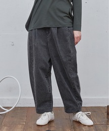 Dulcamara | ピグメントコーティング3サイドPT(デニムパンツ)