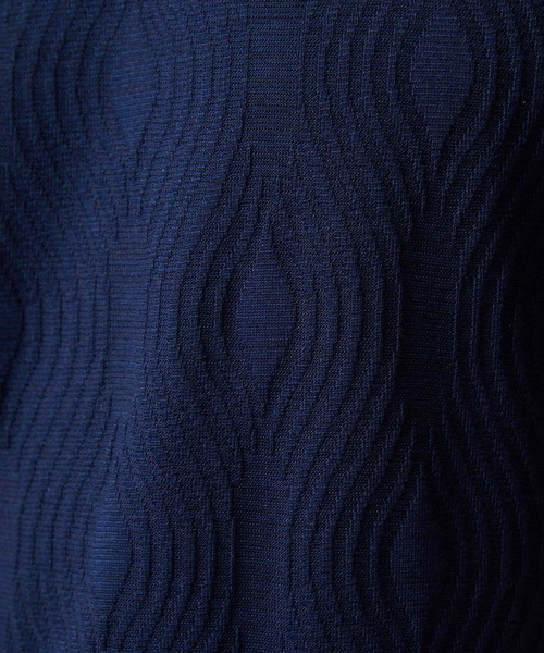 MICHEL KLEIN HOMME (ミッシェルクランオム)の「《日本製》スモーク柄クルーネック半袖カットソー(Tシャツ/カットソー・メンズ・ネイビー/ライトグレー/ピンク・MEDIUM/LARGE/X-LARGE)」の11枚目の写真