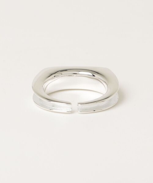 MAISON CLUB(メゾンクラブ)の「【MAISON CLUB】Solid Edge Square Ring Silver925 KUN(リング・メンズ・シルバー・FREE)」の10枚目の写真