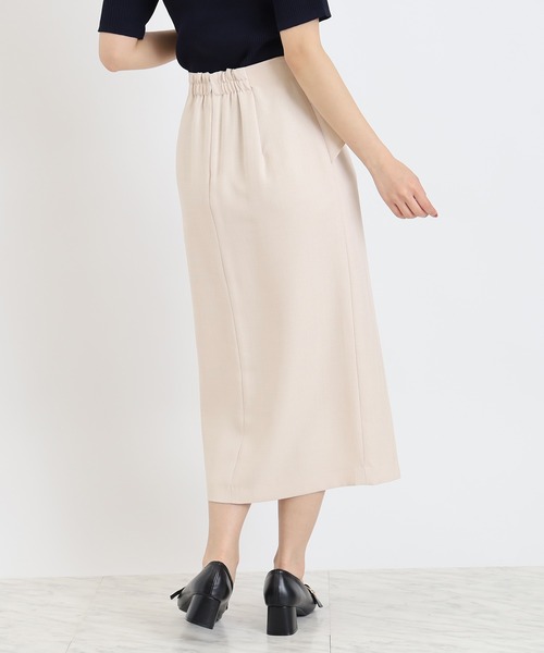 ASTORIA ODIER（アストリアオディール）の「ウエストリボンタイトスカート（スカート・レディース・ベージュ/ネイビー・SMALL/MEDIUM/LARGE）」の8枚目の写真