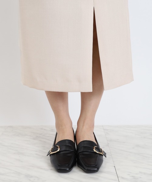 ASTORIA ODIER（アストリアオディール）の「ウエストリボンタイトスカート（スカート・レディース・ベージュ/ネイビー・SMALL/MEDIUM/LARGE）」の14枚目の写真