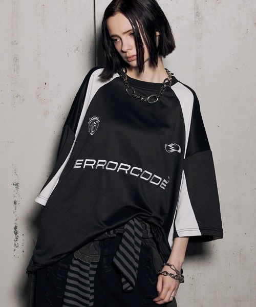 ERAR(エラー)の「【ERAR】オーバーサイズ配色クルーネックゲームデザインTシャツ(Tシャツ/カットソー・メンズ・チャコール/グレー/ブラック/ワイン・S/M/L/XL)」の5枚目の写真