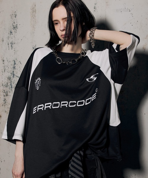 ERAR(エラー)の「【ERAR】オーバーサイズ配色クルーネックゲームデザインTシャツ(Tシャツ/カットソー・メンズ・チャコール/グレー/ブラック/ワイン・S/M/L/XL)」の8枚目の写真