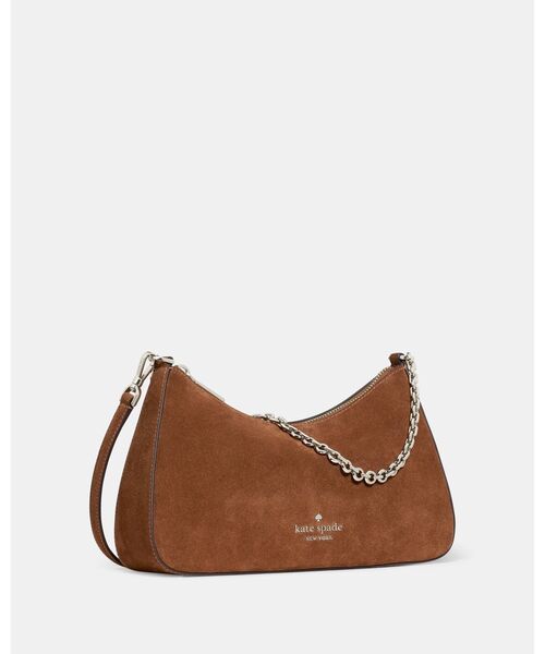 kate spade new york（ケイトスペード ニューヨーク）の「マルゴー スエード クロスボディ バッグ（ショルダーバッグ・レディース・ブラウン・ONESIZE）」の3枚目の写真