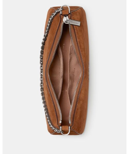 kate spade new york（ケイトスペード ニューヨーク）の「マルゴー スエード クロスボディ バッグ（ショルダーバッグ・レディース・ブラウン・ONESIZE）」の4枚目の写真