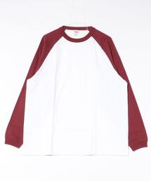 6（ロク）の「＜6(ROKU)＞コットンナイロン ベースボール Tシャツ（T