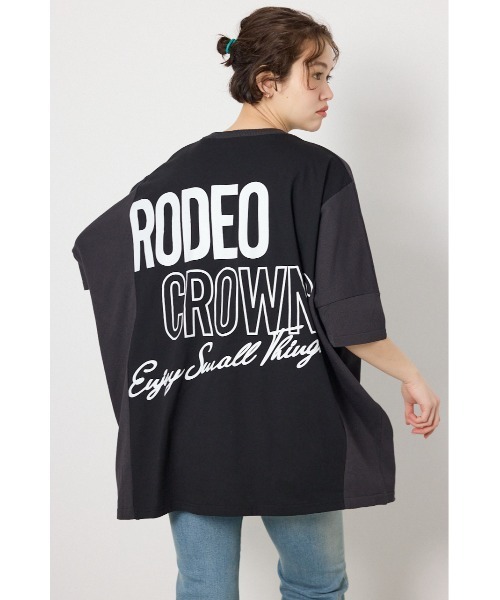 RODEO CROWNS WIDE BOWL(ロデオクラウンズワイドボウル)の「ドッキングドルマンビッグニットトップス(その他トップス・レディース・ライトピンク/オフホワイト/チャコールグレー/ブラウン・FREE)」の20枚目の写真