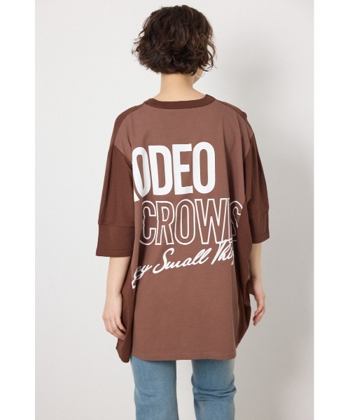 RODEO CROWNS WIDE BOWL(ロデオクラウンズワイドボウル)の「ドッキングドルマンビッグニットトップス(その他トップス・レディース・ライトピンク/オフホワイト/チャコールグレー/ブラウン・FREE)」の11枚目の写真