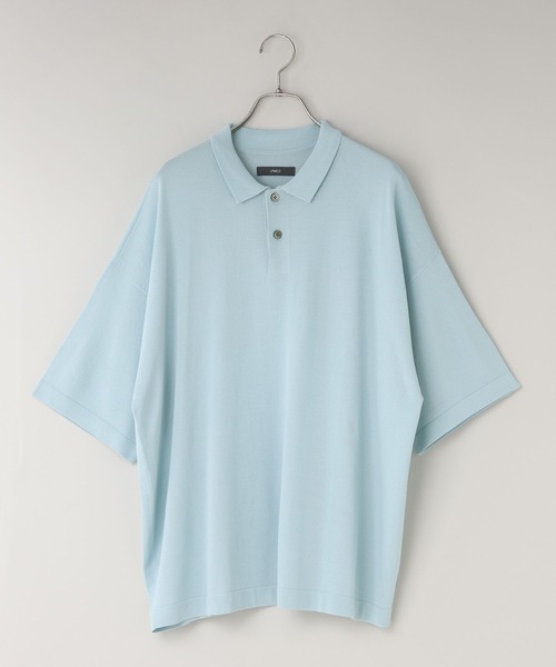 LOWRYS FARM(ローリーズファーム)の「【LFM(U)】シアーニットポロSS/接触冷感・UVカット・アンチピリング 771107(Tシャツ/カットソー・メンズ・グリーン/ブラウン/ライトブルー/ブラック・MEDIUM/LARGE)」の18枚目の写真