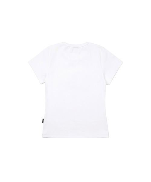 GILAARCHIVE(ギラアーカイブ)の「STUD PATCH LOGO DYED CROP T-SHIRTS_WHITE(Tシャツ/カットソー・レディース・その他・FREE)」の6枚目の写真