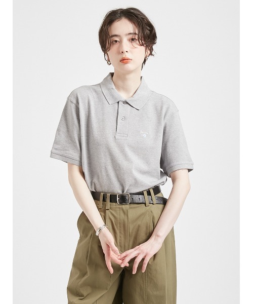 Barbour(バブアー)の「Barbour ロゴ スポーツ ポロシャツ(ポロシャツ・メンズ・オリーブ/ライトブルー/ブラック/グレー/パープル/ネイビー/ベージュ/ホワイト/ピンク/グリーン・SMALL/MEDIUM/LARGE/X-LARGE)」の3枚目の写真