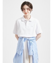 Barbour ロゴ スポーツ ポロシャツ