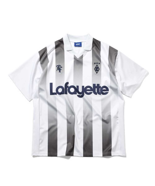 セール】LFYT ラファイエット - STRIPE SOCCER JERSEY 半袖Tシャツ