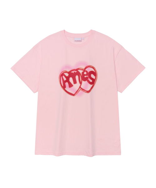AMESWORLDWIDE(アメスワールドワイド)の「HEART SPRAY TEE PINK(Tシャツ/カットソー・レディース・その他・SMALL/MEDIUM/LARGE)」の13枚目の写真