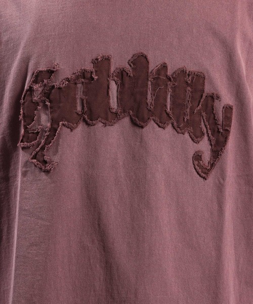 RAGEBLUE(レイジブルー)の「Twill Logo Patch T-Shirt/ツイルロゴパッチ/ピグメント加工Tシャツ(Tシャツ/カットソー・メンズ・ブラック/レッド/ブラウン・LARGE/MEDIUM)」の19枚目の写真