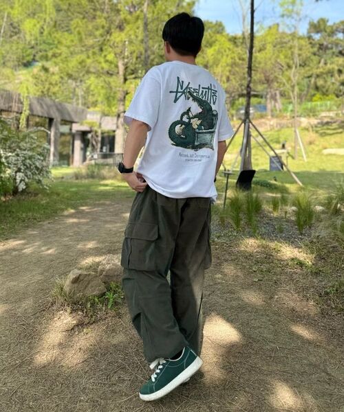 YOSEMITE（ヨセミティ）の「クロコダイルプリント半袖Tシャツホワイト YT-3Y26（Tシャツ/カットソー・レディース・ホワイト・LARGE/X-LARGE/MEDIUM）」の9枚目の写真