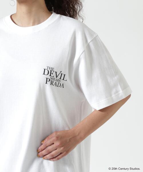 GOOD ROCK SPEED(グッドロックスピード)の「GOOD ROCK SPEED (グッドロックスピード) The DEVIL WEARS PRADA/バックプリントロゴT/UNISEX(Tシャツ/カットソー・レディース・ホワイト・L/M/XL)」の9枚目の写真
