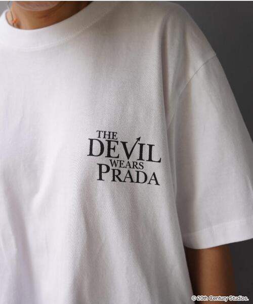 GOOD ROCK SPEED(グッドロックスピード)の「GOOD ROCK SPEED (グッドロックスピード) The DEVIL WEARS PRADA/バックプリントロゴT/UNISEX(Tシャツ/カットソー・レディース・ホワイト・L/M/XL)」の13枚目の写真