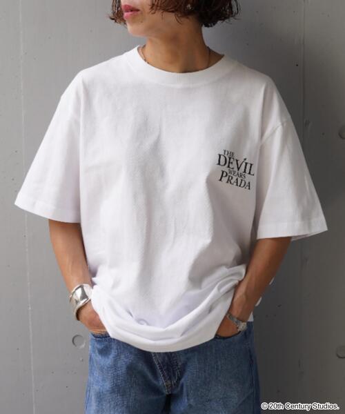 GOOD ROCK SPEED(グッドロックスピード)の「GOOD ROCK SPEED (グッドロックスピード) The DEVIL WEARS PRADA/バックプリントロゴT/UNISEX(Tシャツ/カットソー・レディース・ホワイト・L/M/XL)」の14枚目の写真