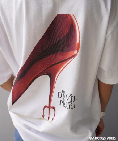 GOOD ROCK SPEED(グッドロックスピード)の「GOOD ROCK SPEED (グッドロックスピード) The DEVIL WEARS PRADA/バックプリントロゴT/UNISEX(Tシャツ/カットソー・レディース・ホワイト・L/M/XL)」の15枚目の写真