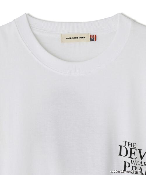 GOOD ROCK SPEED(グッドロックスピード)の「GOOD ROCK SPEED (グッドロックスピード) The DEVIL WEARS PRADA/バックプリントロゴT/UNISEX(Tシャツ/カットソー・レディース・ホワイト・L/M/XL)」の18枚目の写真