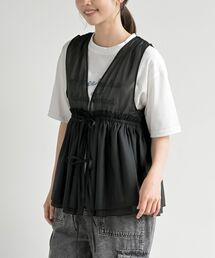 オーガンジーシアーベスト