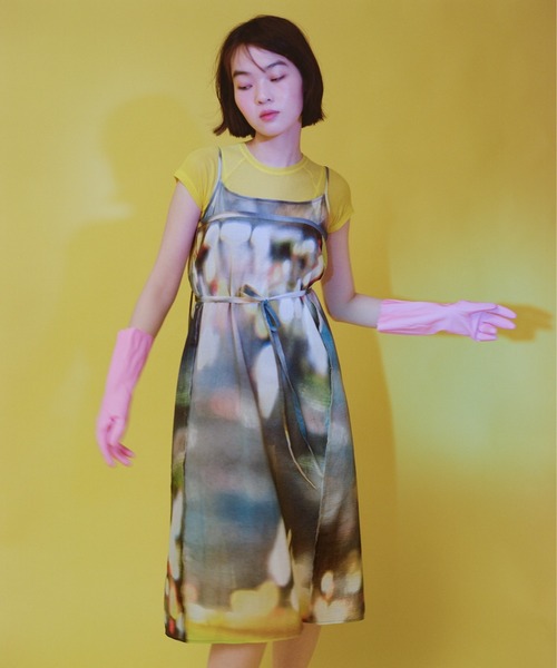 PAMM(パム)の「「たしかにそこにあった夜」のラップスカート(スカート・レディース・レッド系/グリーン系/ブルー系・1/2)」の22枚目の写真