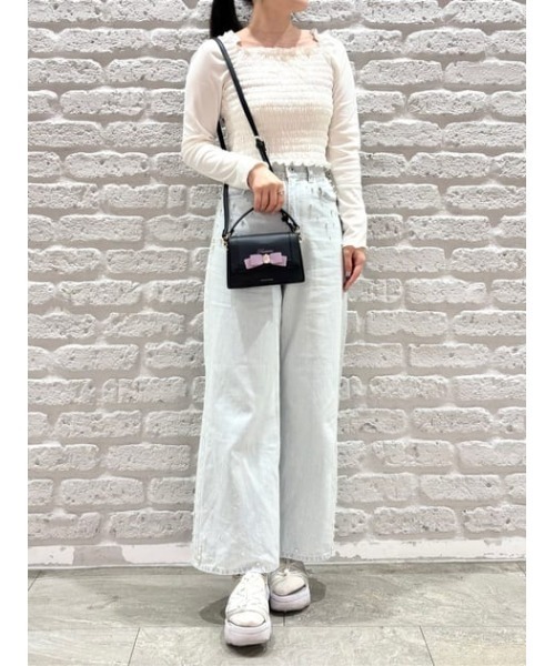 SAMANTHAVEGA(サマンサベガ)の「サンリオキャラクターズコレクション「クロミ」 ミニショルダーバッグ(ショルダーバッグ・レディース・ブラック・FREE)」の9枚目の写真