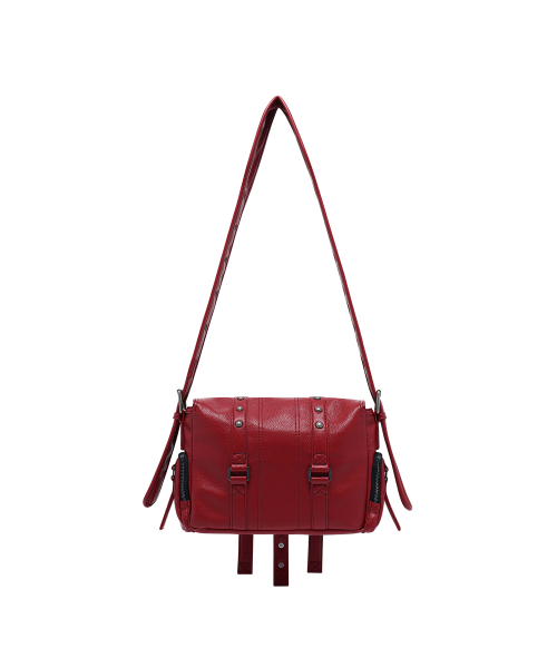 OPUS 0012(オーパス0012)の「Op. 10 VLAD STUDDED CROSS BAG RED(メッセンジャーバッグ・レディース・その他・FREE)」の4枚目の写真
