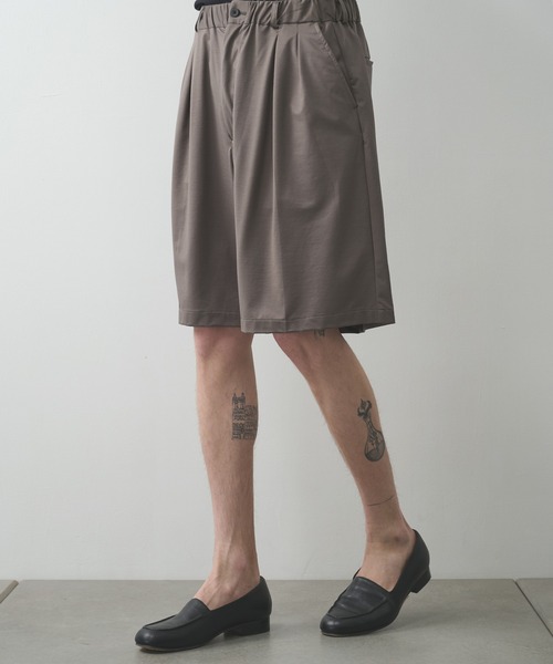 KANEMASA PHIL.】46G Pintuck Shorts（その他パンツ）｜KANEMASA PHIL