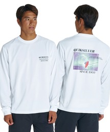 QUIKSILVER メンズ RED SHOOTING LS 長袖Tシャツ 速乾 UPF50+ ドライタッチ【2026年夏モデル】