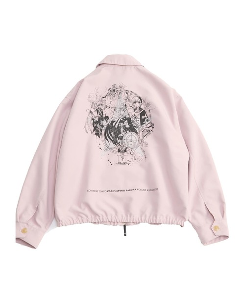 CONVERSE TOKYO（コンバーストウキョウ）の「【CLAMP】『カードキャプターさくら クリアカード編』GRAPHIC COACH JACKET（ブルゾン・レディース・ピンク・FREE）」の3枚目の写真