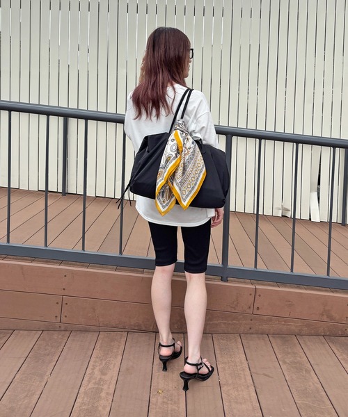 ISOOK(アイスー)の「【ISOOK / アイスー】接触冷感UVカットTシャツ / 日焼け対策 紫外線対策 暑さ対策 半袖 フォトプリントT オーバーサイズ ルーズ ビッグシルエット モノクロ モノトーン アソート 白T ZOZOTOWN限定(Tシャツ/カットソー・レディース・ホワイト系その他/ホワイト・FREE)」の14枚目の写真