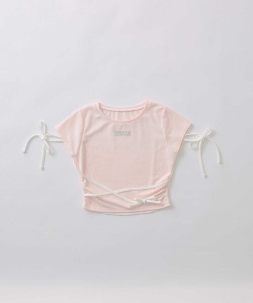 Belle Charme(ベルシャルム)の「【Belle Charme】Ribbon Detail Tee(Tシャツ/カットソー・レディース・オフホワイト/ピンク/ブラック・FREE)」の19枚目の写真