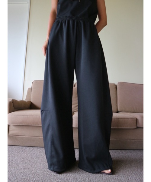 TRUNC(トランクエイティーエイト)の「Ice touch Curve Sweat Pants / アイスタッチカーブスウェットパンツ(スウェットパンツ・レディース・ブラック・FREE)」の21枚目の写真
